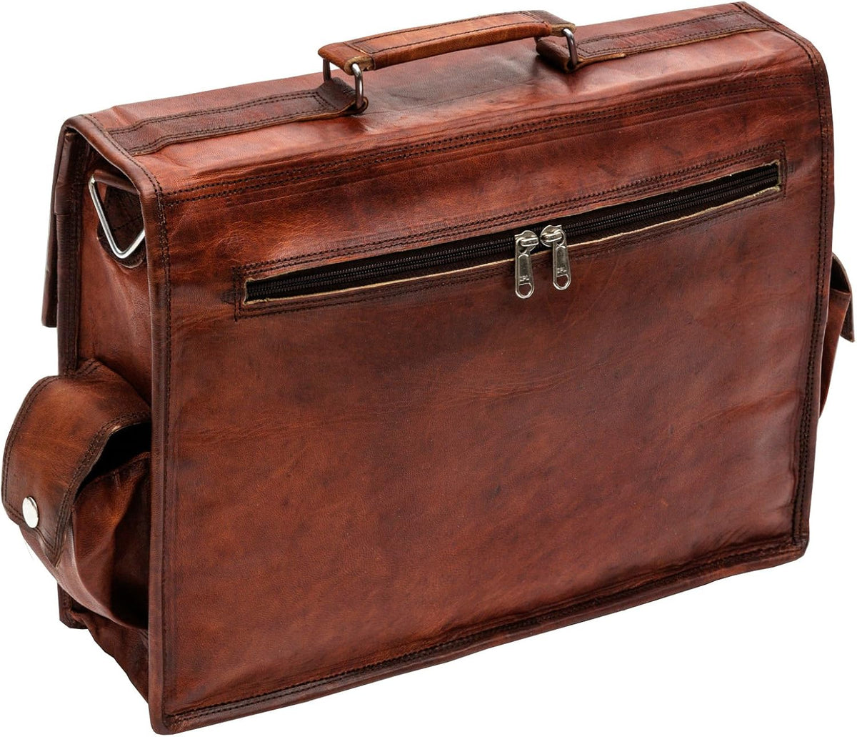 Leather Messenger Bag K86793