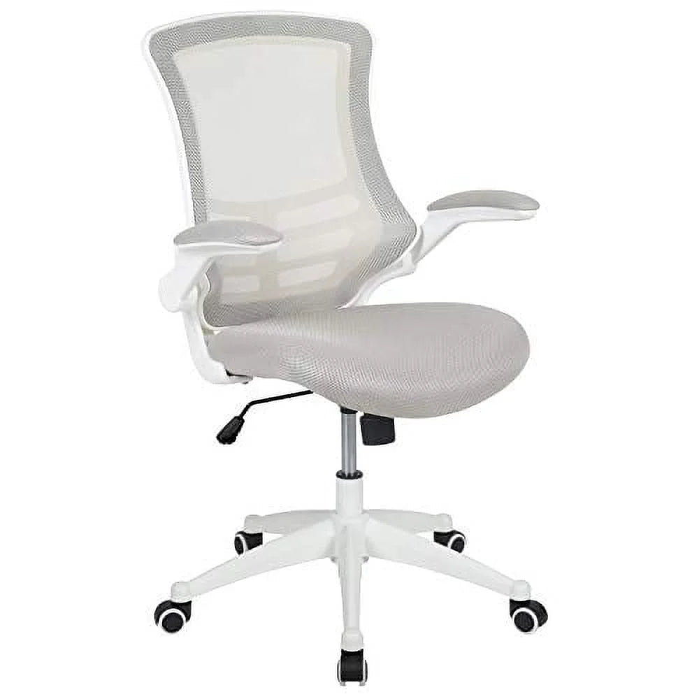 Ergonomic Mid-Back Gray Mesh Office Chair T8919