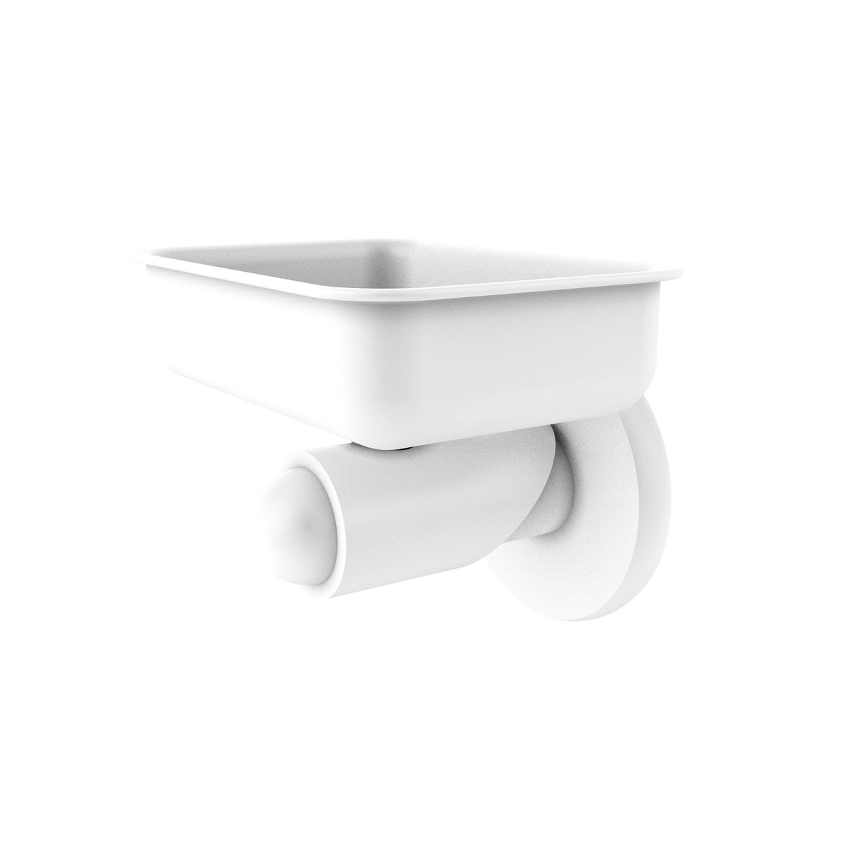 Matte White Wall Mounted Soap Dish S35578