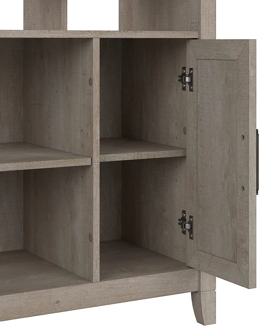 Tall Stand for 55 Inch TV, Washed Gray E749