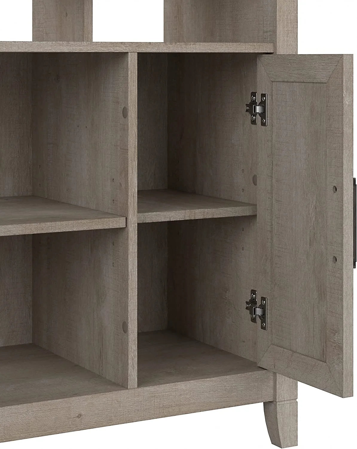 Tall Stand for 55 Inch TV, Washed Gray E749