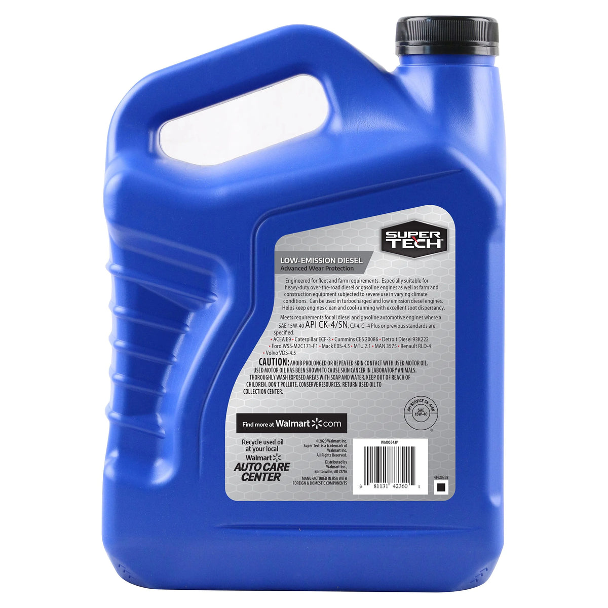 15W-40 Motor Oil, 1 Gallon W71205