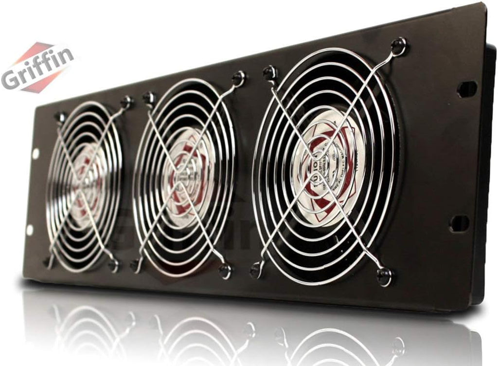 Rackmount Cooling Fan 3U Triple Exhaust Fans H929