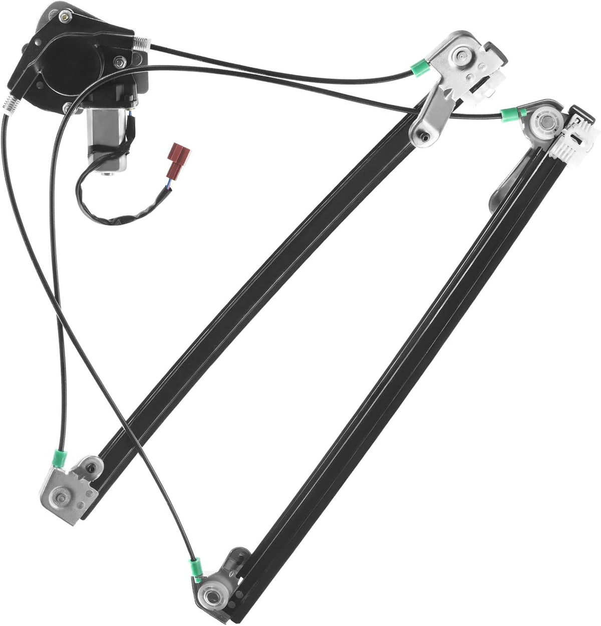 Power Window Regulator and Motor Assembly Pack of 2 D2616