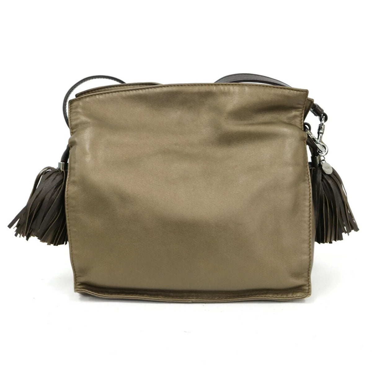 Pre-Owned Bronze Shoulder Bag I26378