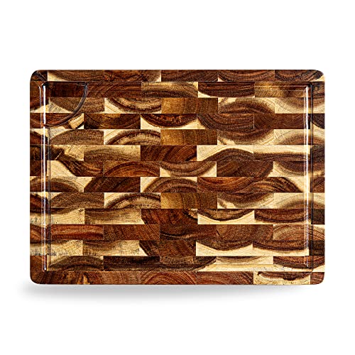 Acacia Wood Cutting Board 15"x11" 1.2" Thick X103