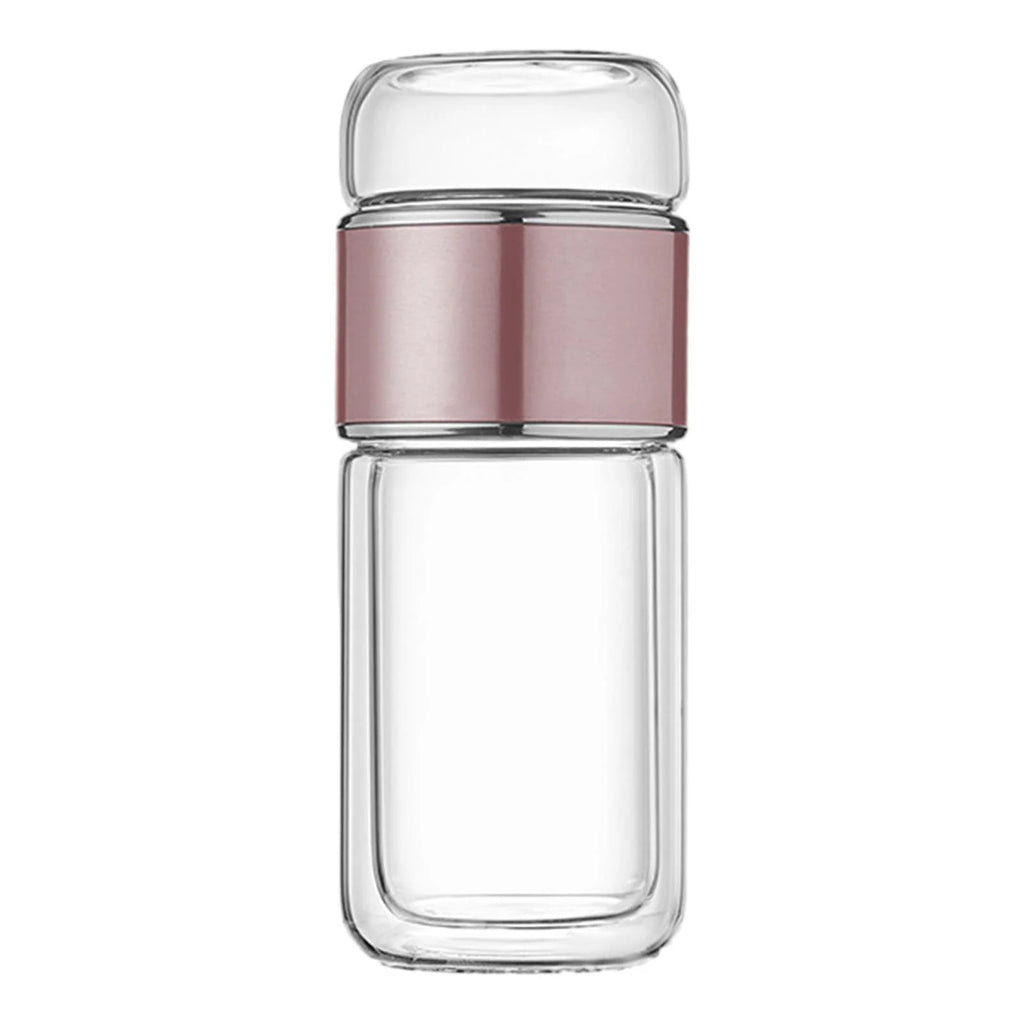 Glass Tea Infuser Bottle 350ml A6669