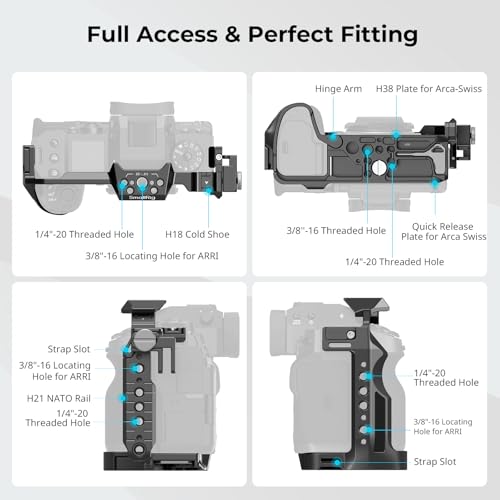 Camera Full Cage with Cable Clamp L815