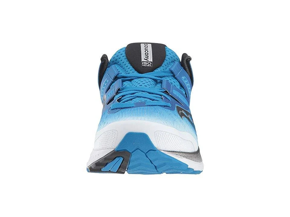White-Black-Blue Wide Ride ISO Running Shoes U1359