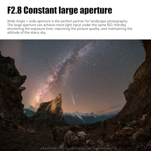 10mm F2.8 Full Frame Ultra Wide Angle Fisheye Lens C16173