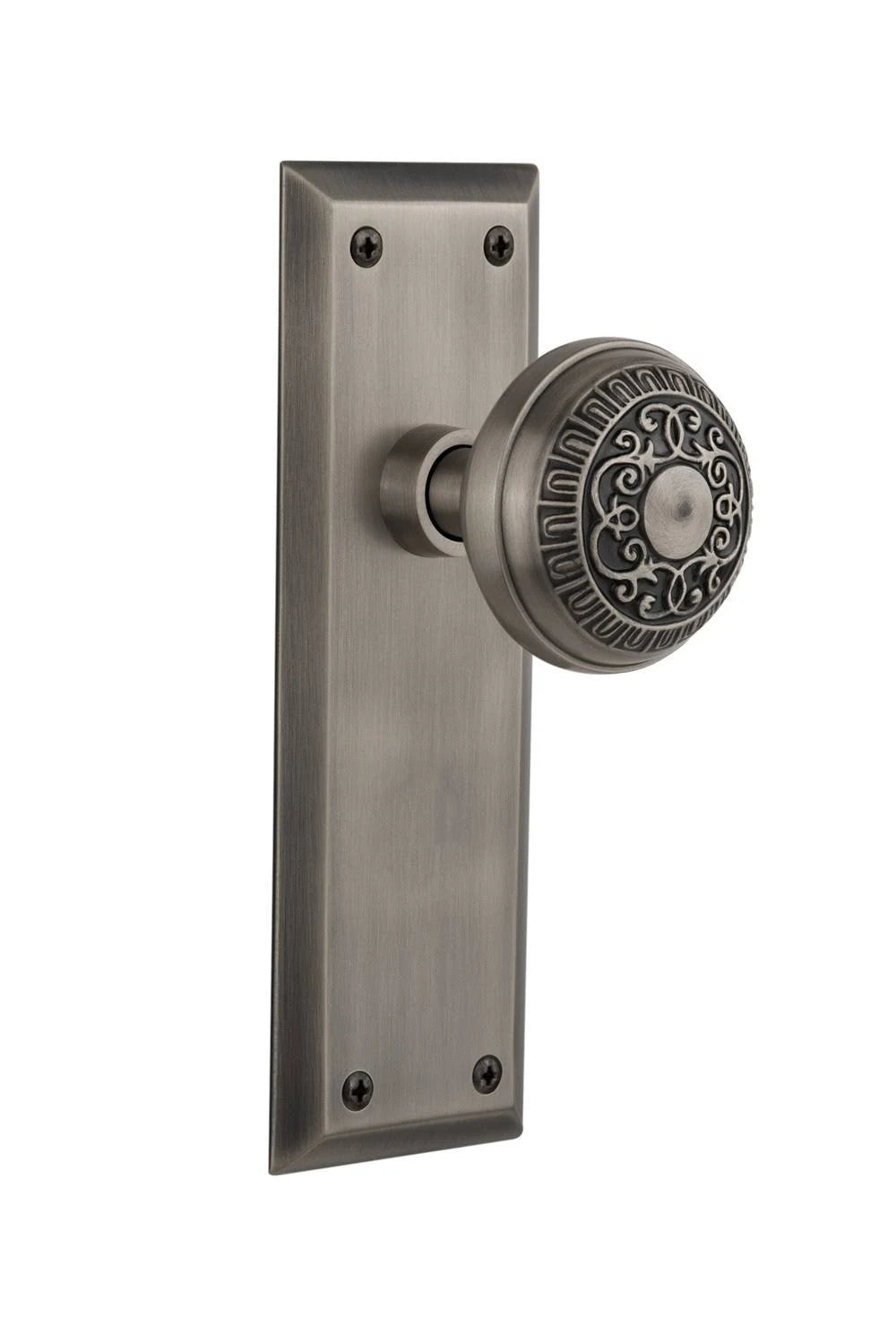 Antique Pewter Passage Door Knob N91723