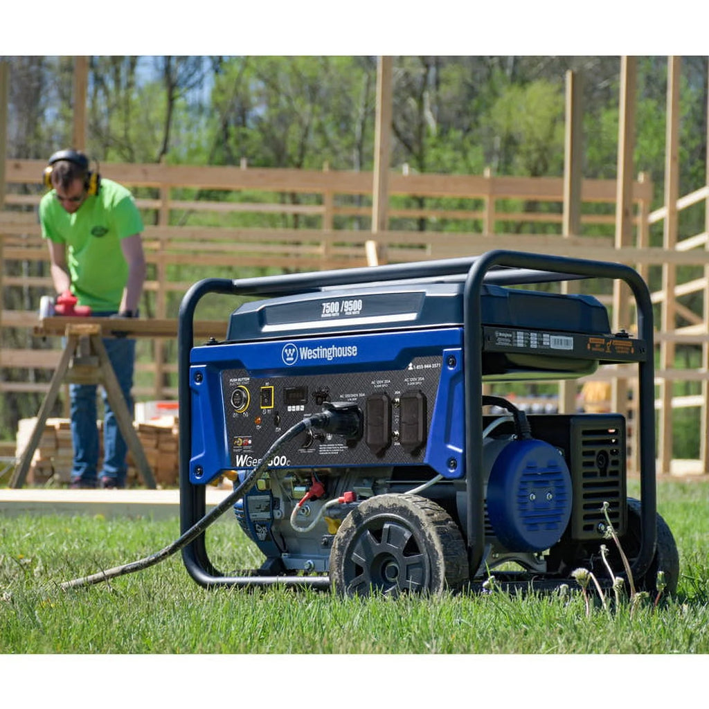 9500 Peak Watt Portable Gas Powered Generator T65490