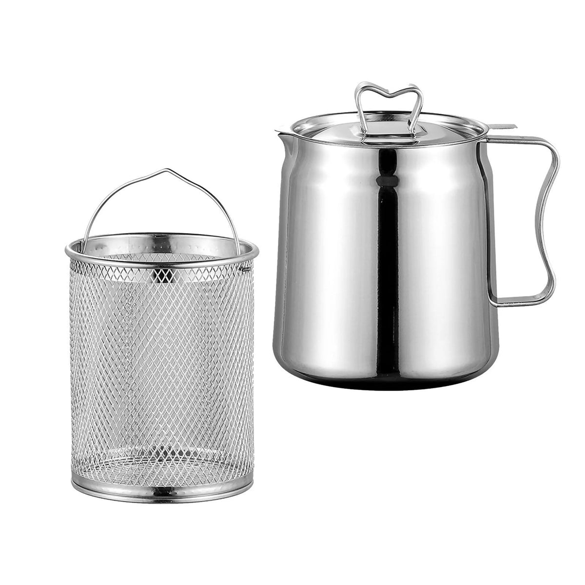 Stainless Deep Fryer Oil Container Tank 2.0L N2790