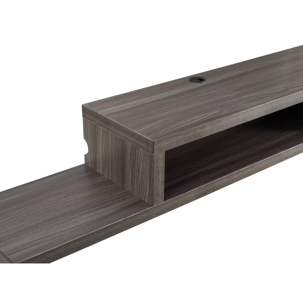 60inch Skyline Walnut Wall Mounted TV Console V816328