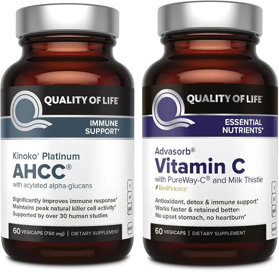 Immune Support Bundle AHCC Vitamin C Z592