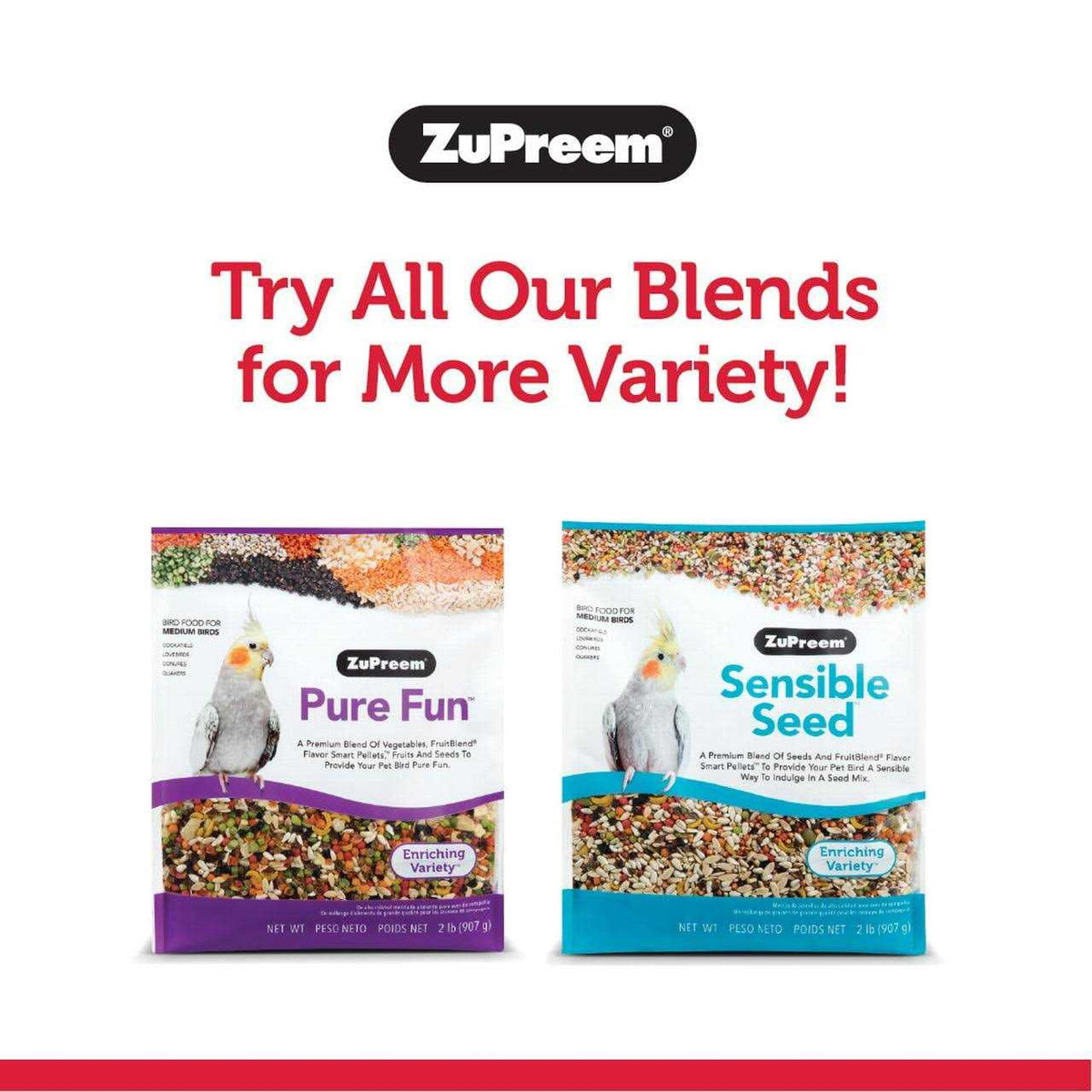 FruitBlend Flavor Bird Food Z8224