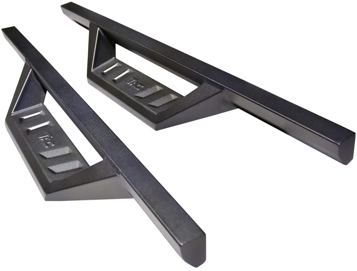 Black Off-Road Running Boards for Jeep Wrangler JK 2 Door (2pcs) Y59424