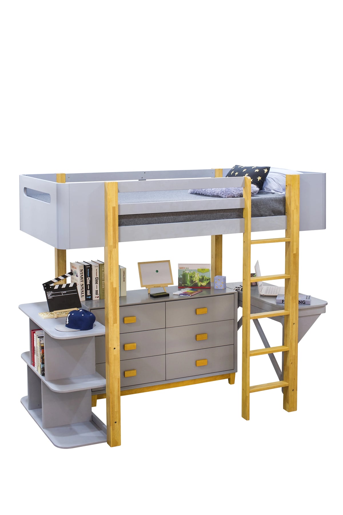 Gray Natural Dresser N123