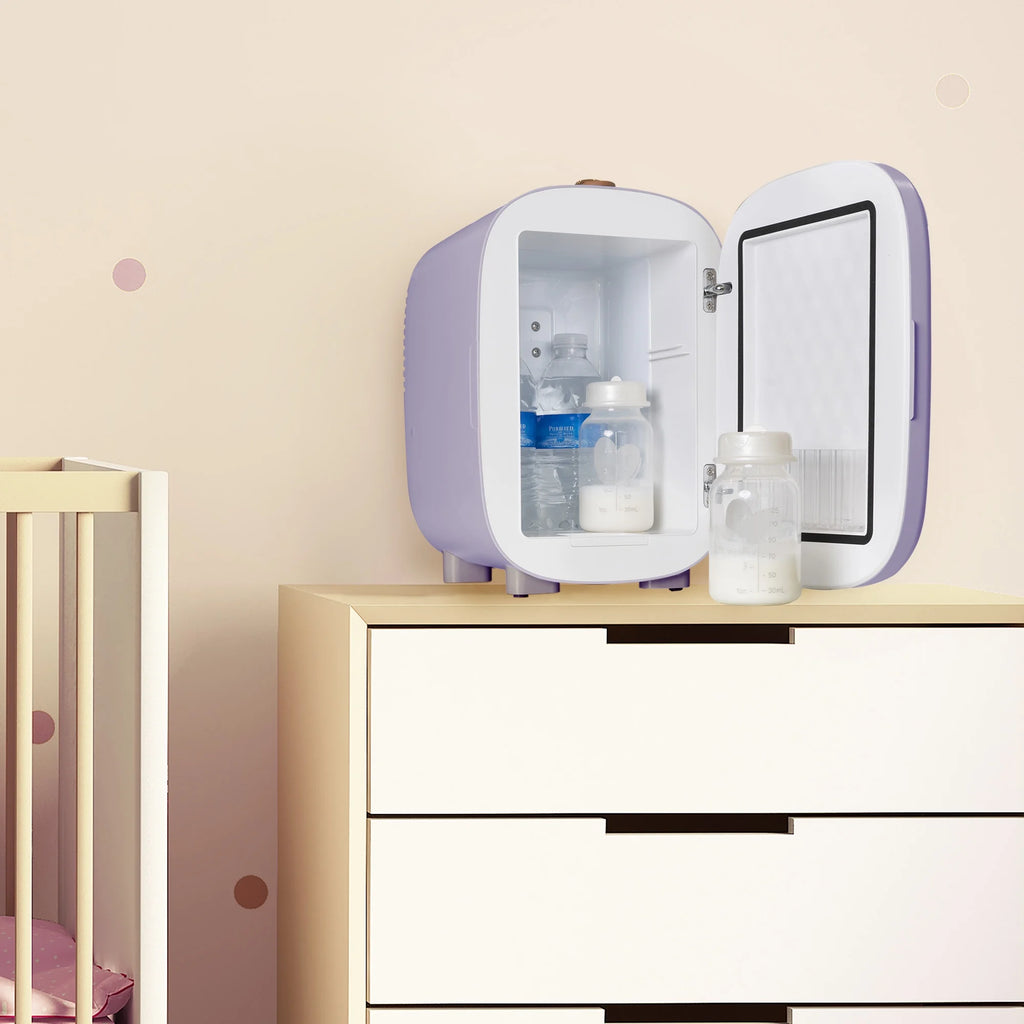 4L Mini Fridge Lavender W3514