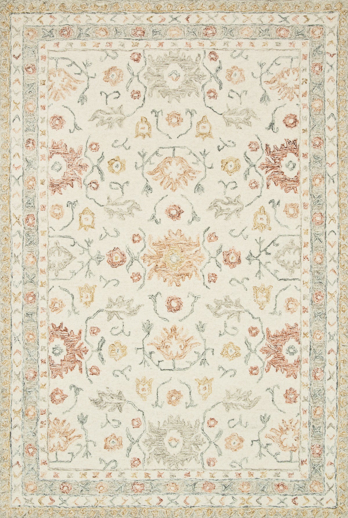 Ivory Rust 8'6 x 12' Rug F659855