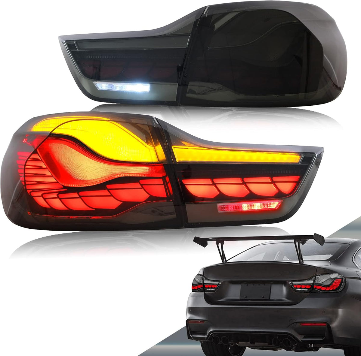 OLED Tail Lights for BMW 4 Series Coupe Convertible Sedan S2770