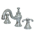 Chrome 8 in. Widespread 2-Handle High-Arc Bathroom Faucet D2448