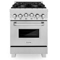 24 In. Stainless Steel Gas Range X1074