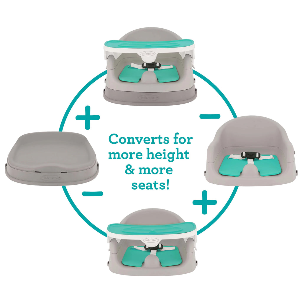 4-in-1 Feeding Booster Seat, Teal M389