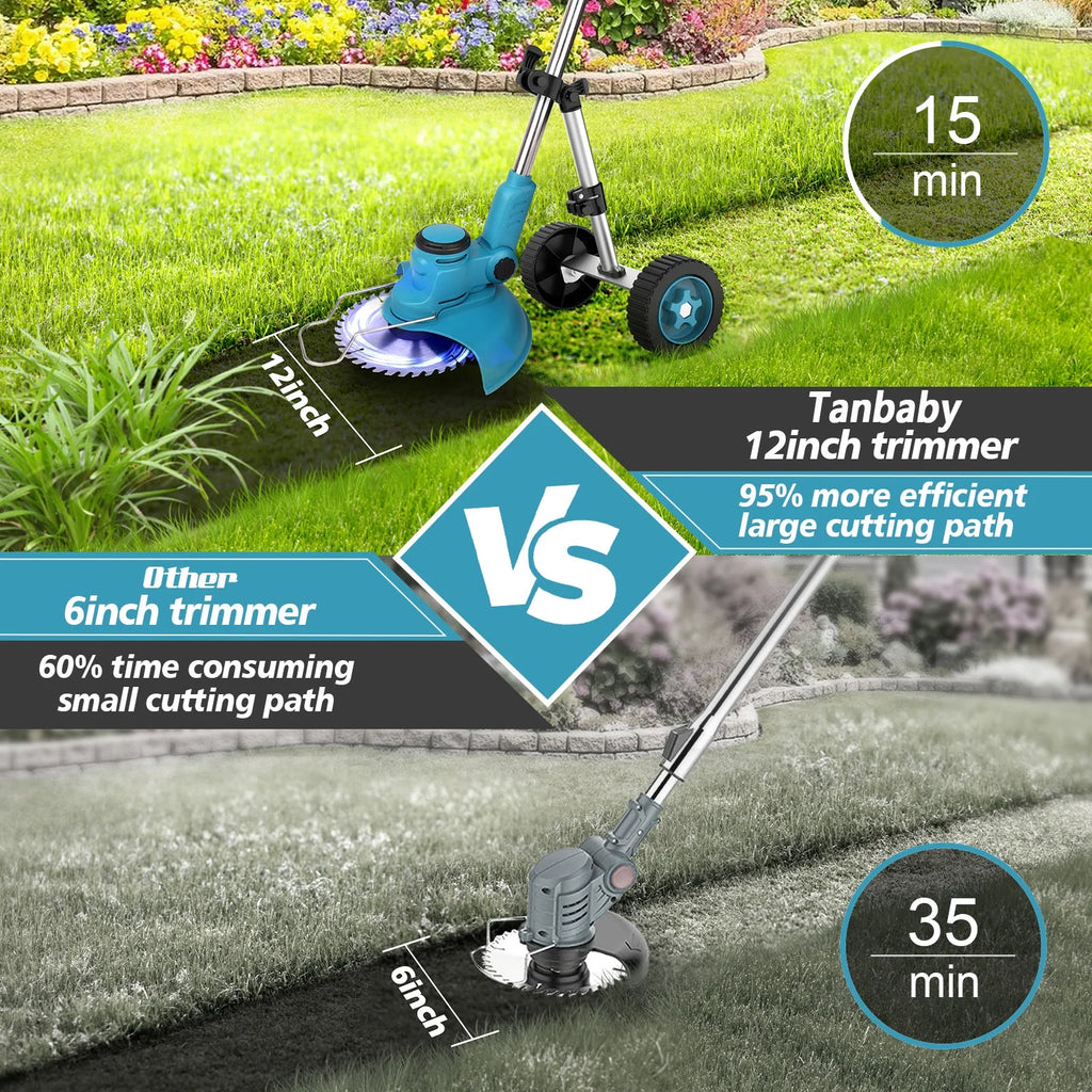 Cordless Electric String Trimmer & Edger 3 in 1 X289