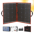 110w 18v Portable Foldable Solar Panel Kit with Controller 2 Usb Output F9336