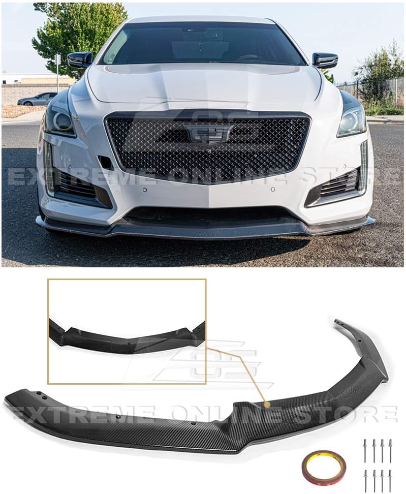 Carbon Fiber Front Bumper Lower Lip Splitter J58058