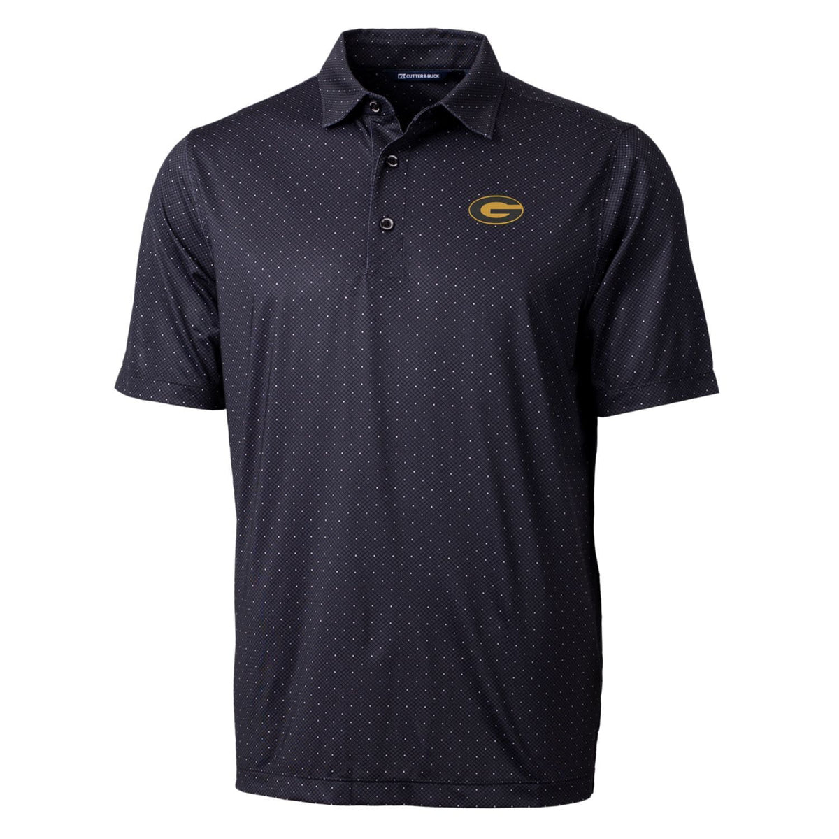 Men's Black Stretch Polo U82173