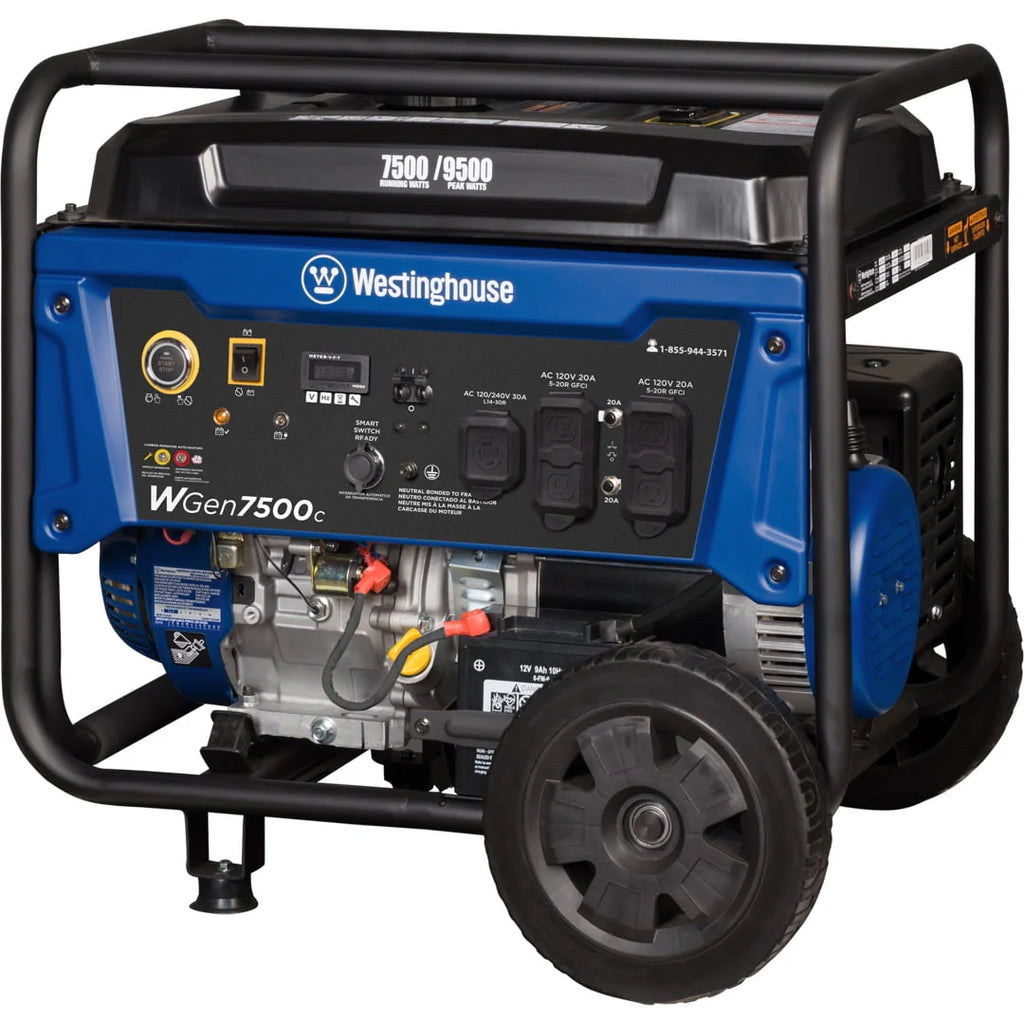 9500 Peak Watt Portable Gas Powered Generator T65490