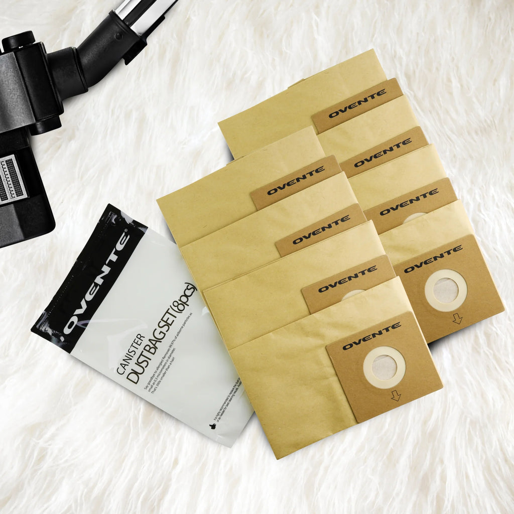 8-Pack Disposable Dust Bag Replacement for Canister Vacuum Cleaner X569