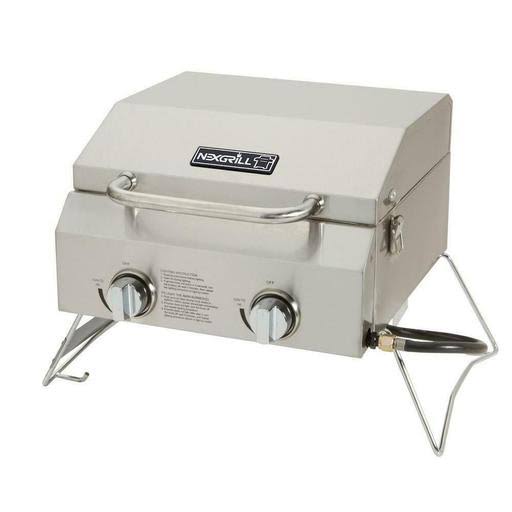 Stainless Steel 2-Burner Propane Gas BBQ Grill L69333