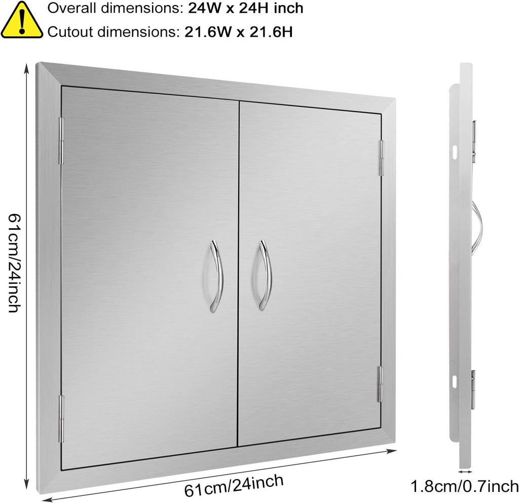 Stainless Steel Outdoor Kitchen Access Door U792249