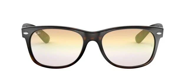 Havana Plastic Unisex Sunglasses B2983