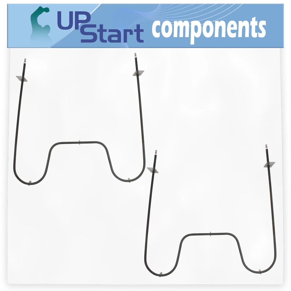 2-Pack Bake Element Replacement Range Heating Element K42543