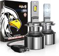 H7 LED Headlight Bulb 6500K Cold White Conversion Kit Pack of 2 U3759
