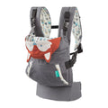 Ergonomic Hoodie Baby Carrier, 2-Position, 12-40lb, Gray Fox W6289