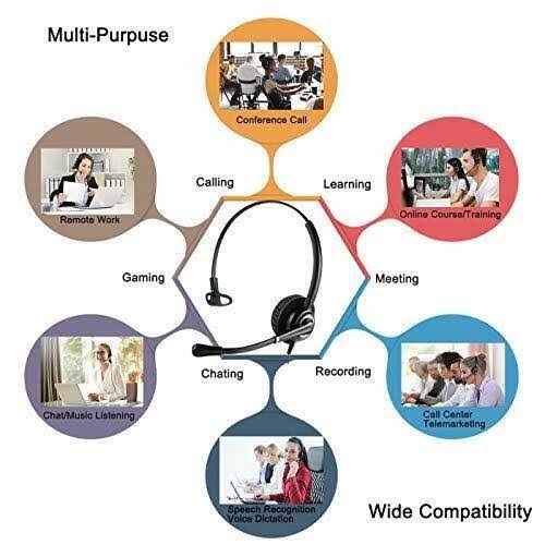 Mono USB Headset with Noise Cancelling Microphone Z6315