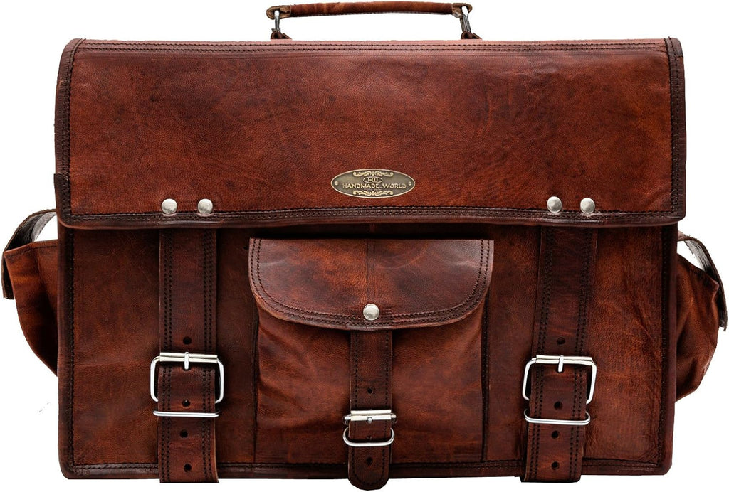 Leather Messenger Bag K86793
