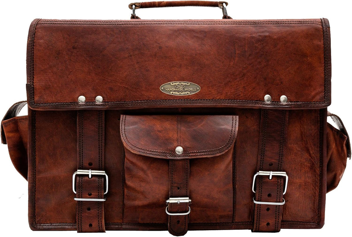Leather Messenger Bag K86793