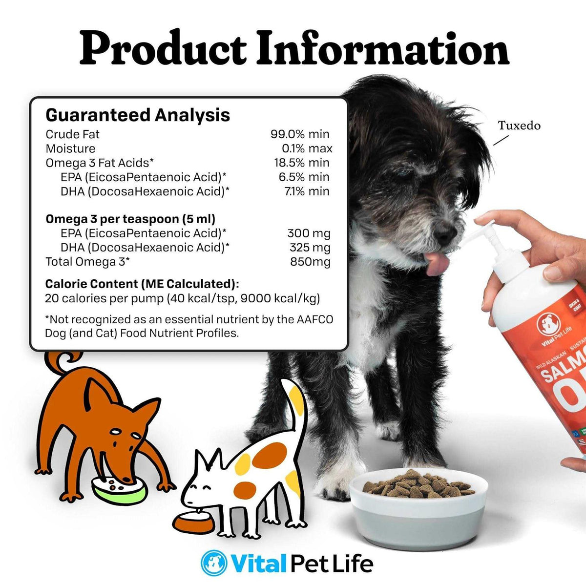 Salmon Oil for Dogs & Cats E42872