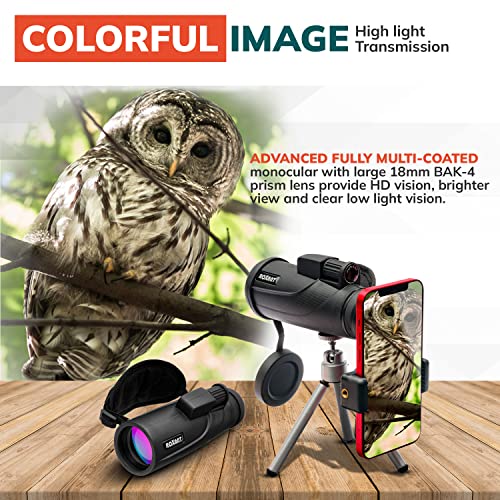 10x42 BAK4 Prism Monocular Telescope R9935