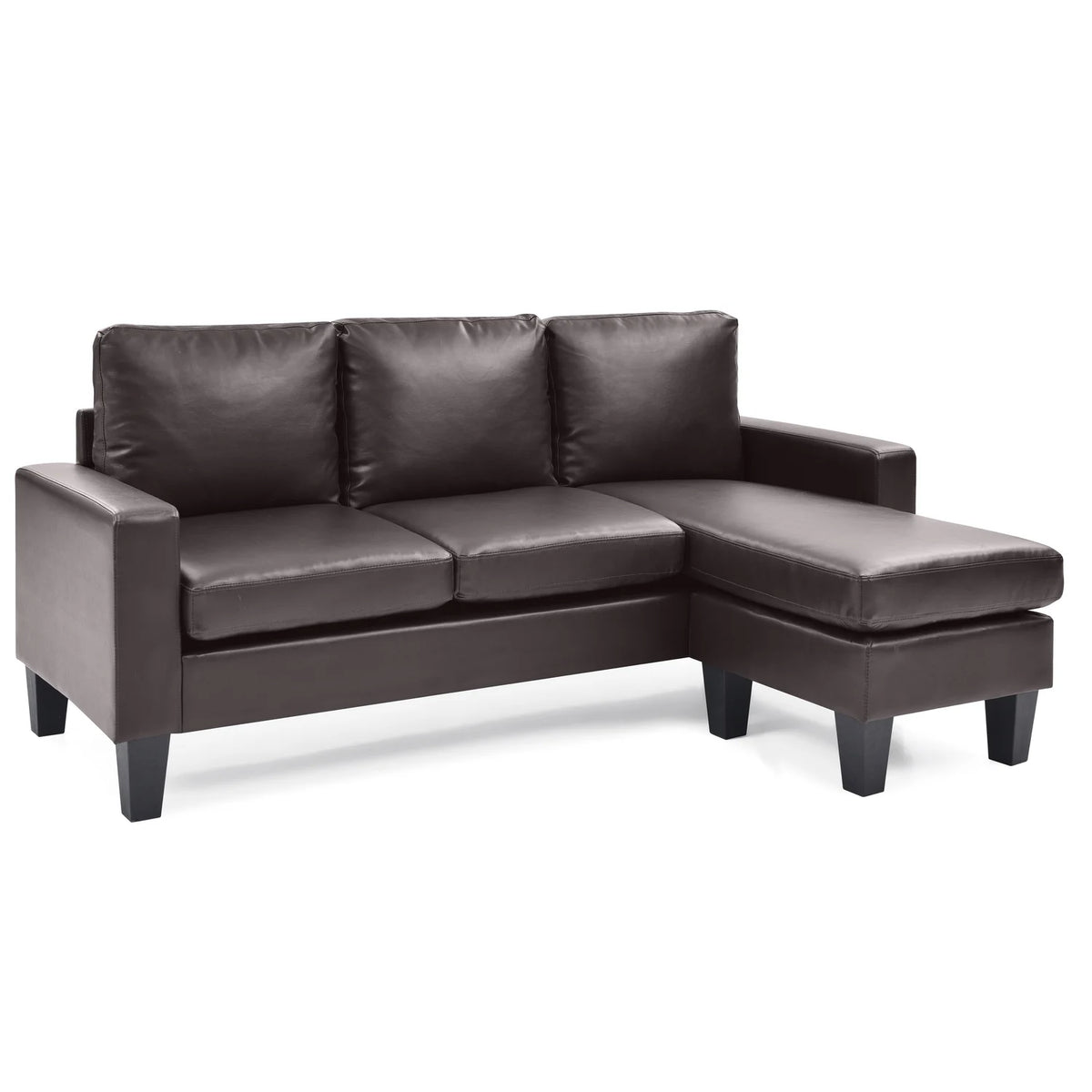 Cappuccino Sofa Chaise V809