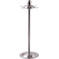 304 Stainless Steel Kitchen Utensil Holder Organizer with 6 Hooks Z331521