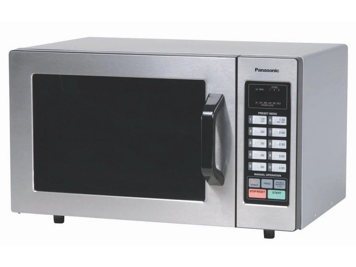 1000 Watts Commercial Microwave Silver C593769