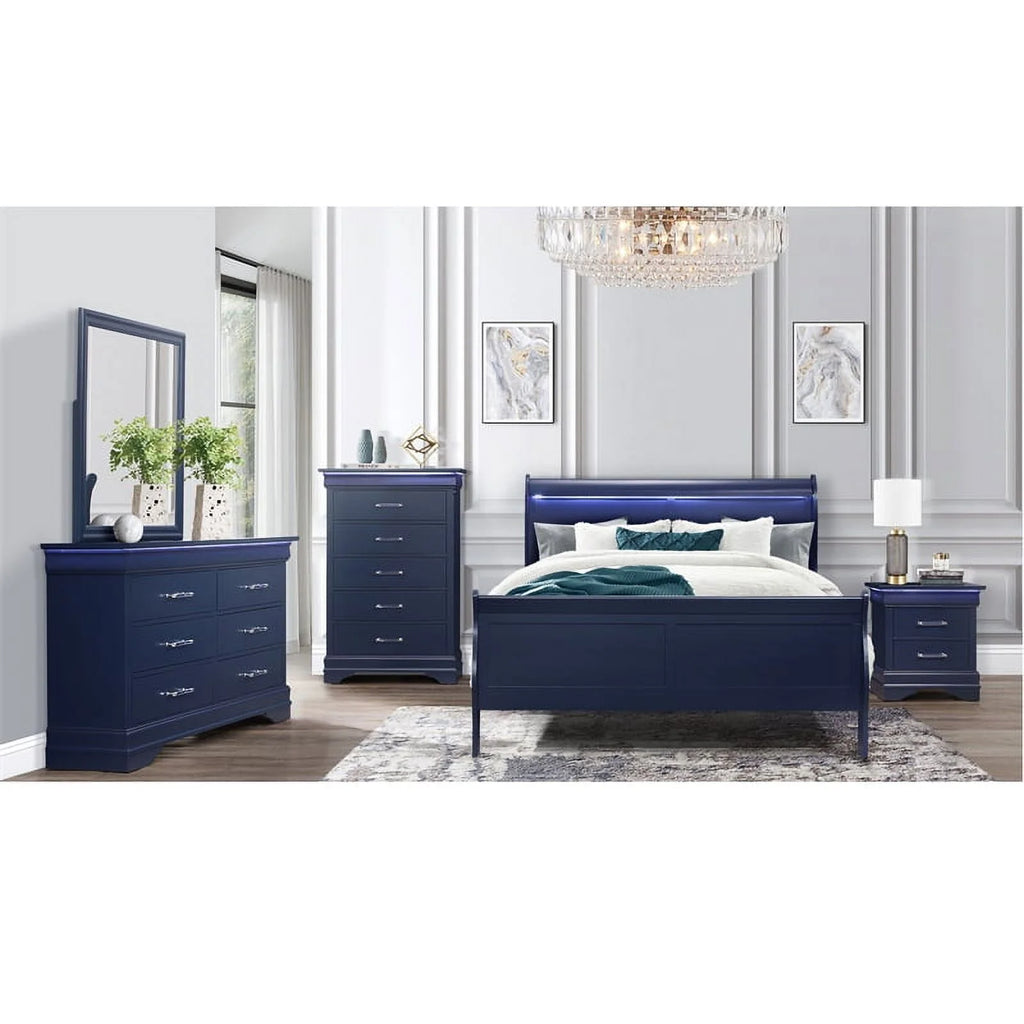 Blue Nightstand Y10790