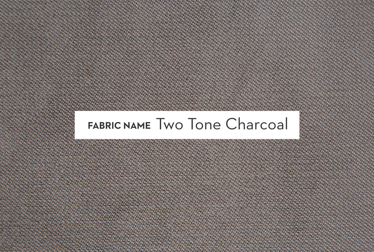 Charcoal Fabric Cocktail Ottoman A82057